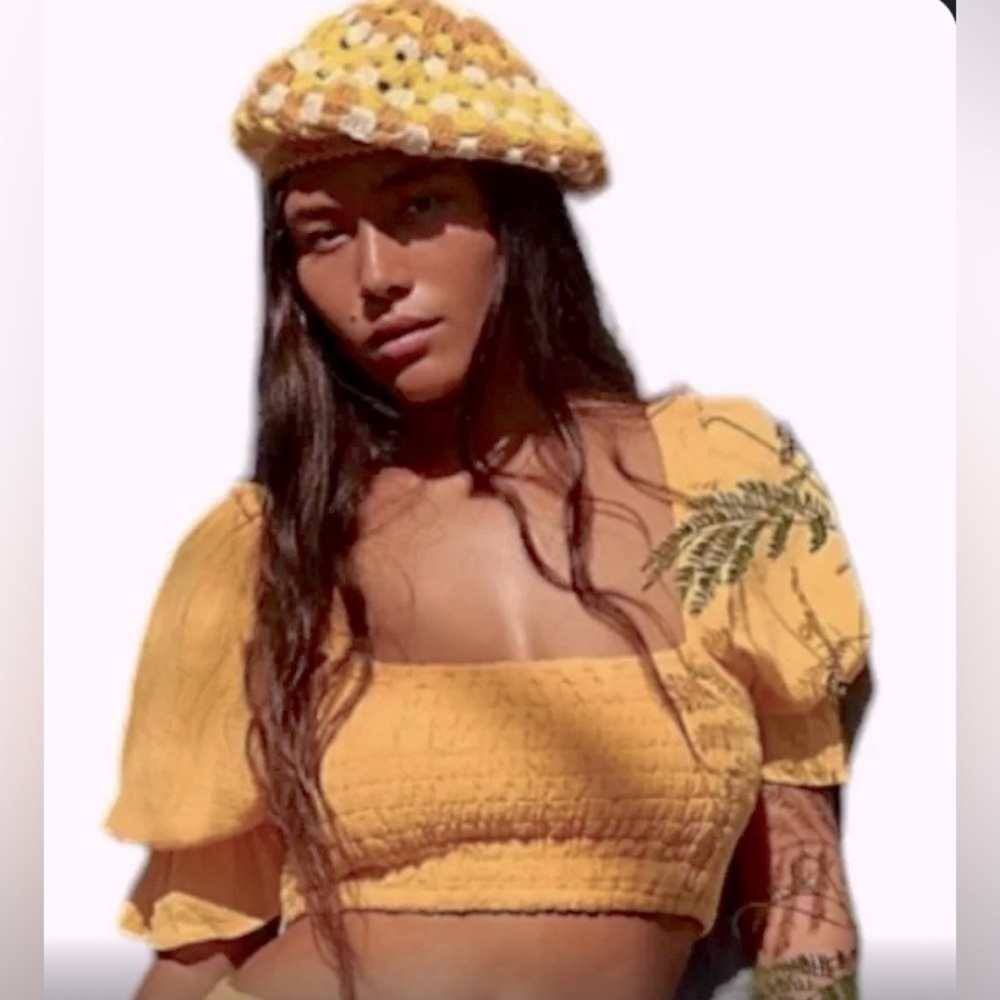 Free People ‘Lola’ Crochet Beret